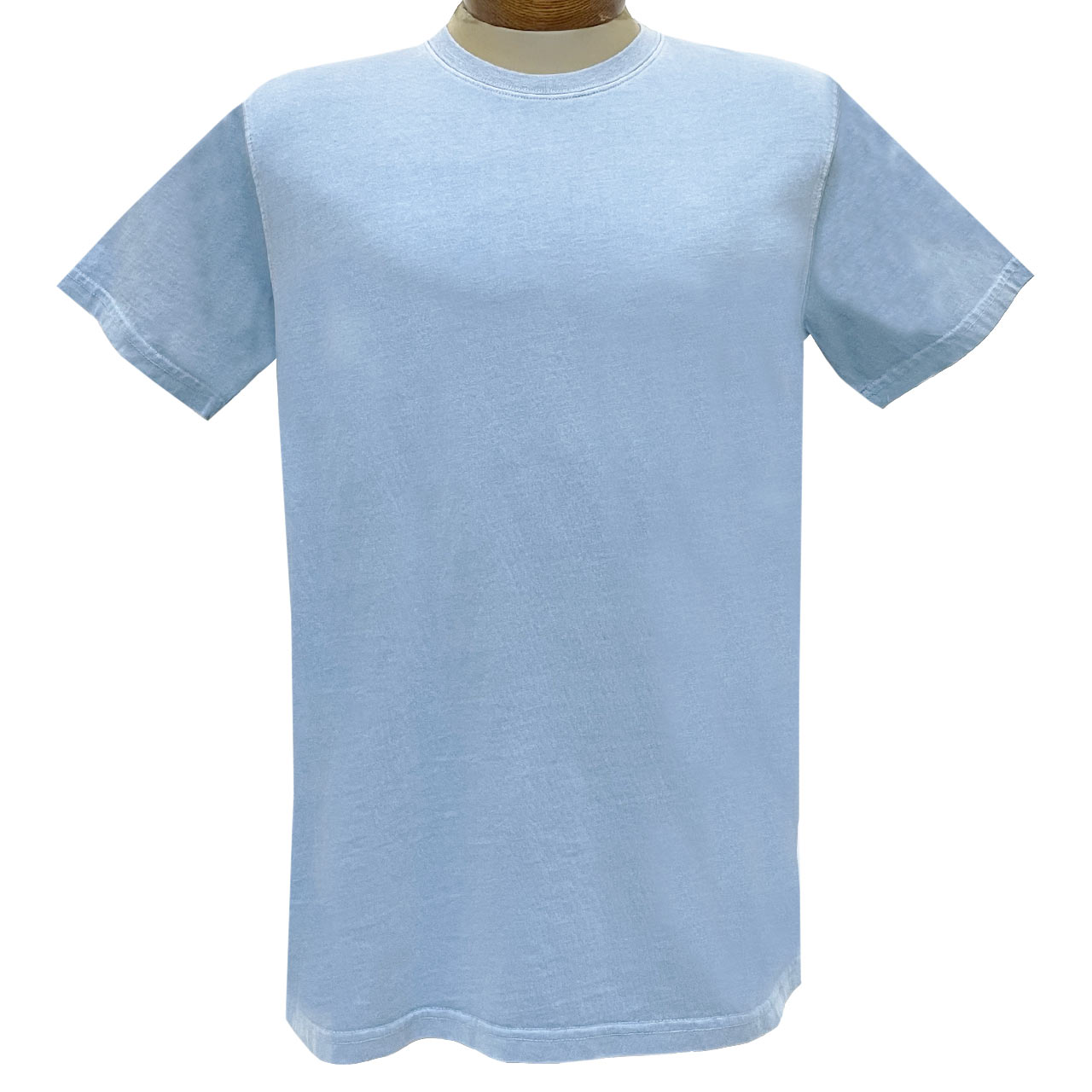 Men's R. Options by Basic Options Short Sleeve Pigment Dyed Tee, New Metal