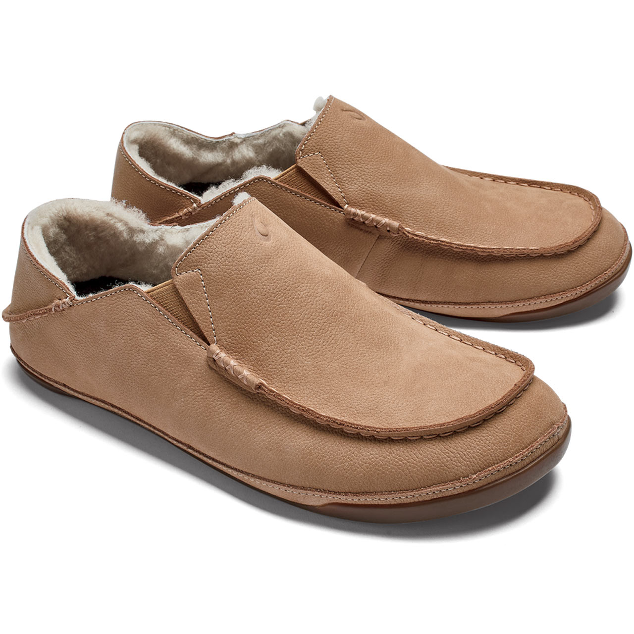 Men's Olukai Kipuka Hulu Indoor/Outdoor Slipper Nubuck Leather 10450