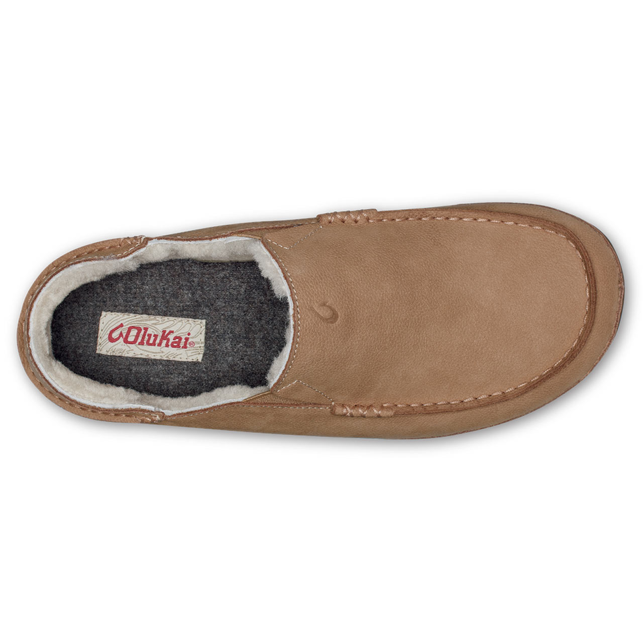 Men's Olukai Kipuka Hulu Indoor/Outdoor Slipper Nubuck Leather 10450